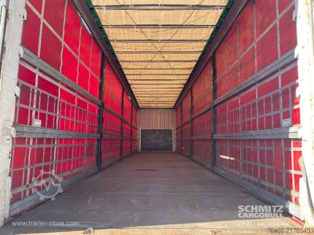 Auflieger mit Pritsche & Plane Krone Semitrailer Curtainsider Standard