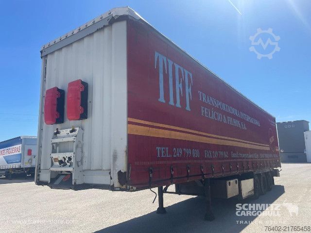 Auflieger mit Pritsche & Plane Krone Semitrailer Curtainsider Standard