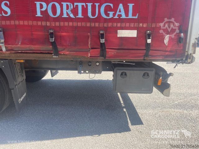 Auflieger mit Pritsche & Plane Krone Semitrailer Curtainsider Standard