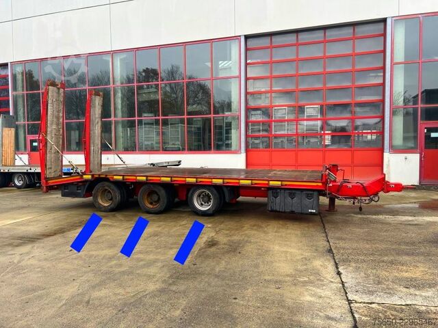 Low loader trailer  3 Achs  Tridemtieflader- Anhänger