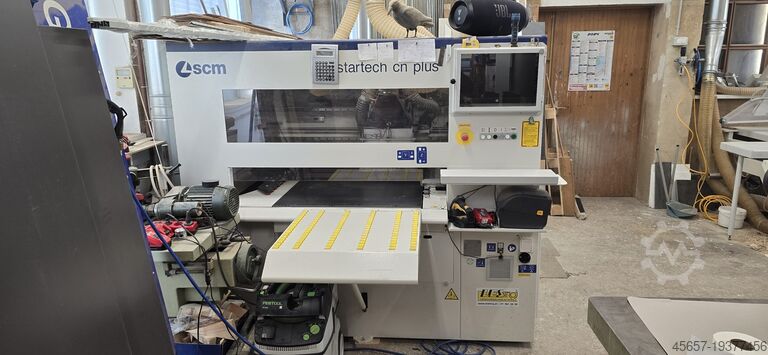 CNC doweling machine SCM CNC pretočni stroj Startech CN PLUS
