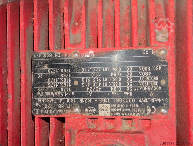 Wood shredder Vecoplan 