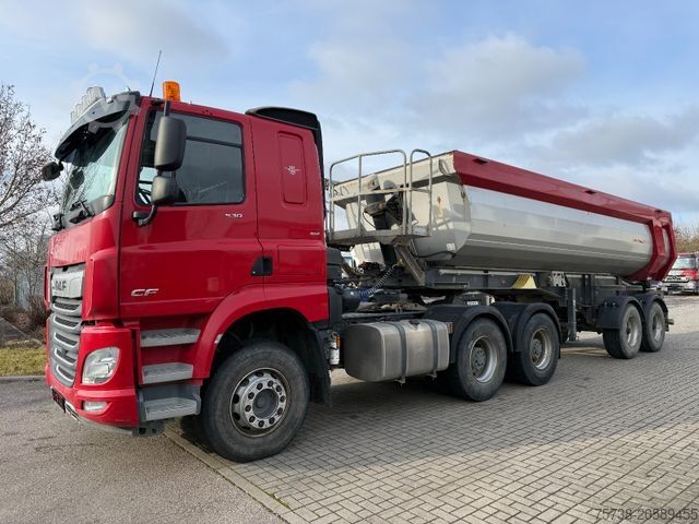 Standard tractor unit DAF CF 530 6x4 Intarder + Schwarzmüller Hardox