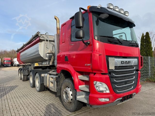 Standard tractor unit DAF CF 530 6x4 Intarder + Schwarzmüller Hardox