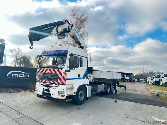 Truck mounted crane MAN TGA 26.400 6x2 Wechselpr. KRAN 25m Seilwinde