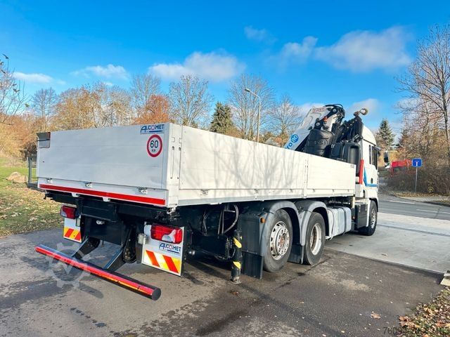 Truck mounted crane MAN TGA 26.400 6x2 Wechselpr. KRAN 25m Seilwinde