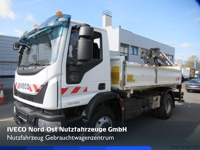Kipper LKW IVECO ML140E25K / HIAB XS 088 / Funk / Greifer