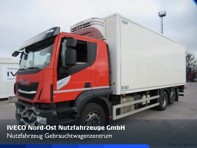 Refrigerated truck IVECO AT260S46Y/FS CM / Intarder / Lenkachse