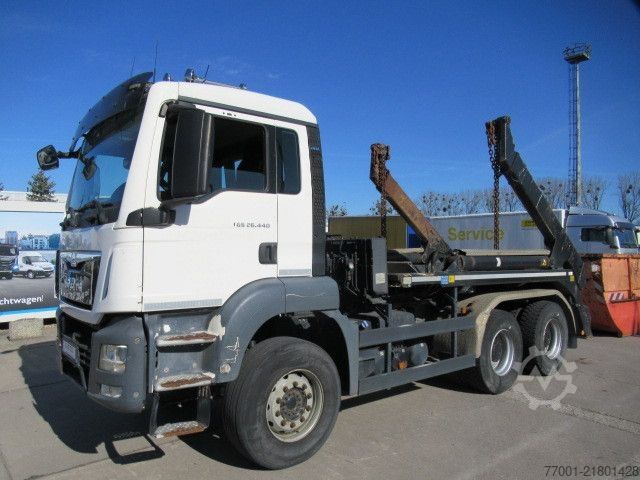 Truck chassis MAN 26.440 / 6 x 4 / Meiller