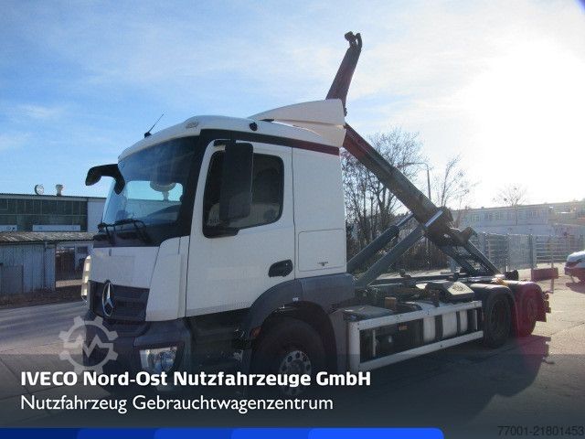 Roll-off tipper truck Mercedes-Benz 2543 / 6 x 2 / Meiler RK 20.65 / Lenkachse