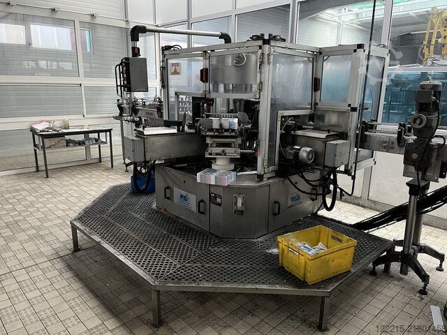 PE Labellers FUTURA N 8T Hot Glue Labeler (1993) PE Labellers Heißleimetikettierer