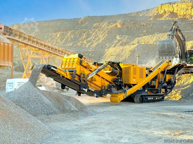 Crushing unit FABO Tracked Crusher Mobile Tracked Impact Crusher FTI-110S