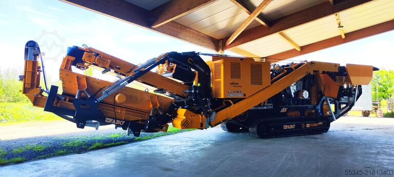 Crushing unit FABO Tracked Crusher Mobile Tracked Impact Crusher FTI-110S