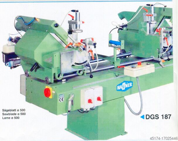 Double cross cut saw HAFFNER - GERMANY DGS 187