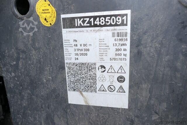 Sonstige linde P 60 Z Schlepper Batterie 10/2020 3-Rad