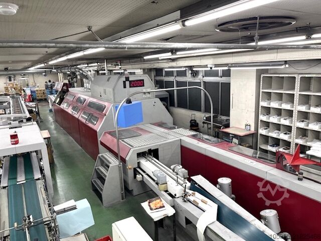 High speed perfect binder MÜLLER MARTINI ‘Corona CC-12’ EVA / PUR