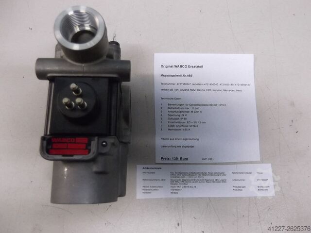Magnetregelventil WABCO 4721950047