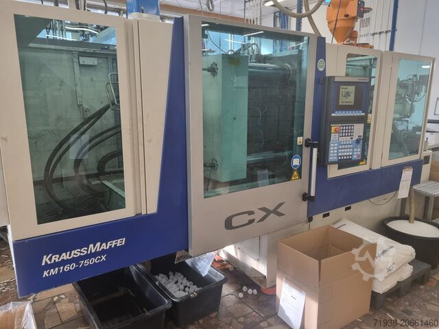 Spritzgießmaschine KraussMaffei KM 160-750 CX