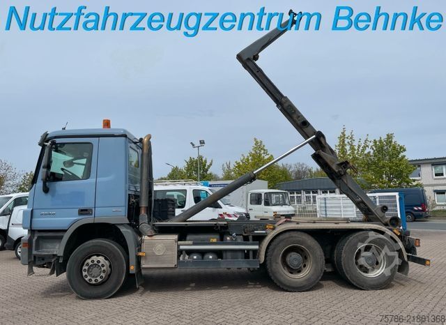 Roll-off tipper truck MERCEDES-BENZ Actros 2646 BL/ 6x4/ MP3/ Meiller/ Retarder/ AC
