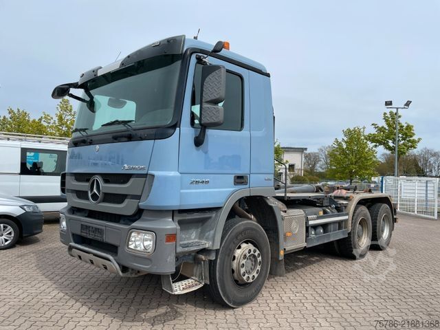 Roll-off tipper truck MERCEDES-BENZ Actros 2646 BL/ 6x4/ MP3/ Meiller/ Retarder/ AC