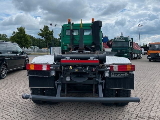 Roll-off tipper truck MERCEDES-BENZ Actros 2641 BB / MP3/ Hyva 20.51 Abroller/ AC