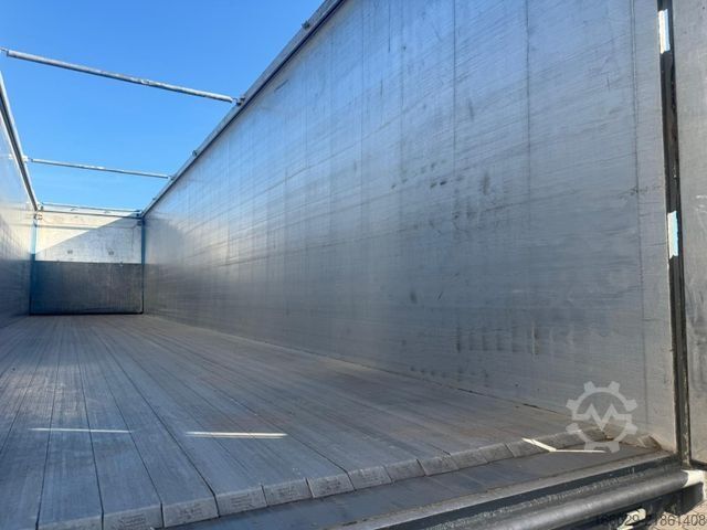 Walking floor semitrailer KNAPEN K100 Schubboden 92m³ 10mm Boden Top Zustand
