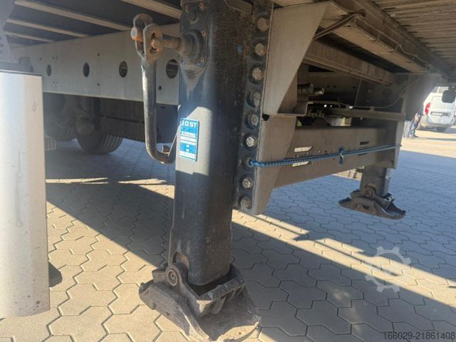 Walking floor semitrailer KNAPEN K100 Schubboden 92m³ 10mm Boden Top Zustand