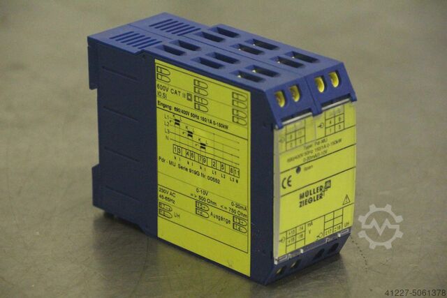 Messumformer Müller Ziegler Pdr-MU 690/400V