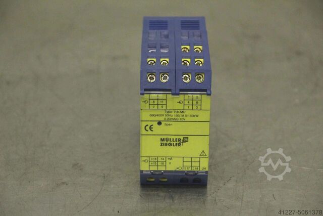 Messumformer Müller Ziegler Pdr-MU 690/400V