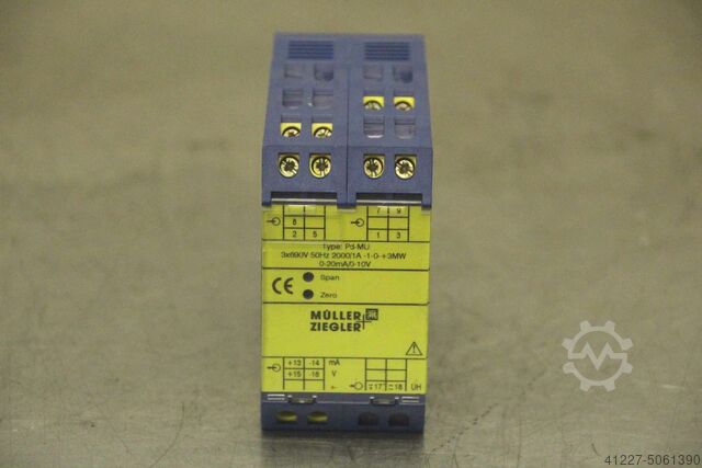 Messumformer Müller Ziegler Pd-MU 3x690V