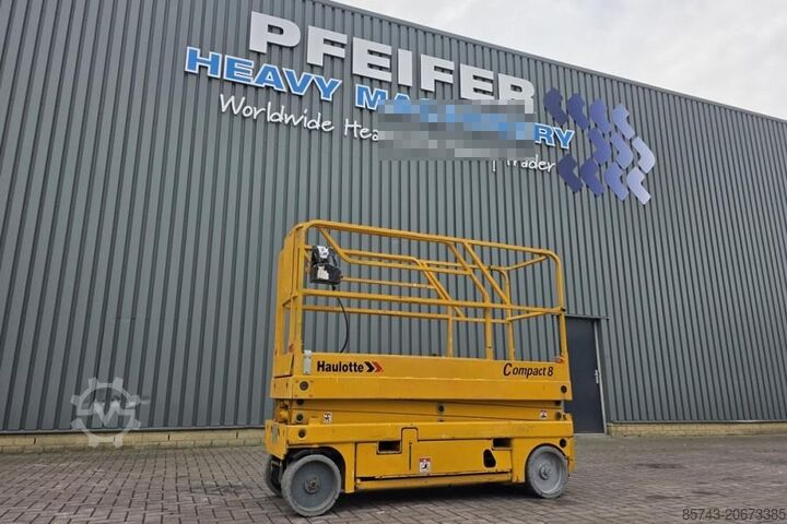 Scherenhebebühne Haulotte Compact 8 Electric, 8.2m Working Height, 350kg Cap
