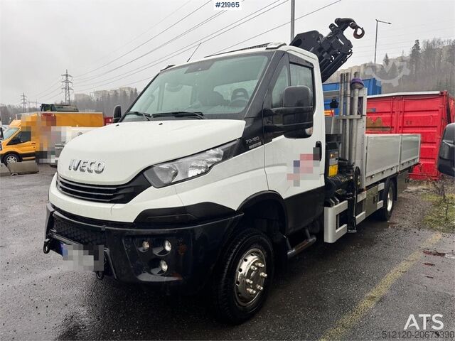 Crane Iveco 70W 4x4 Crane truck w/ Palfinger PK7.501
