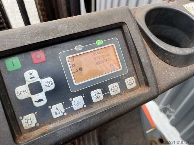 Electric 3-wheel forklift Toyota 8FBE16T
