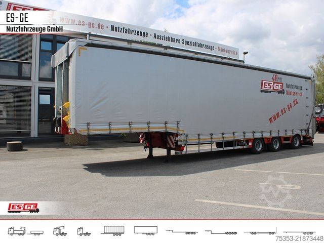 Low loader semitrailer FAYMONVILLE MAX Trailer MAX100 Semi-Tieflader 2tlg. Rampen