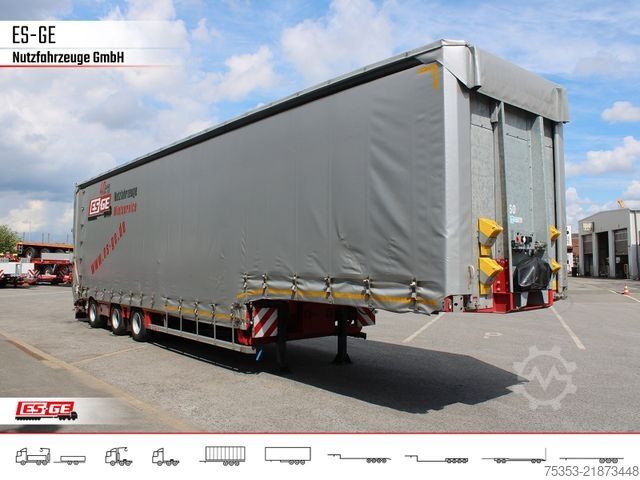 Low loader semitrailer FAYMONVILLE MAX Trailer MAX100 Semi-Tieflader 2tlg. Rampen