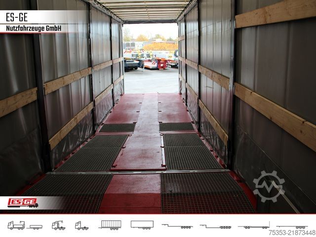 Low loader semitrailer FAYMONVILLE MAX Trailer MAX100 Semi-Tieflader 2tlg. Rampen