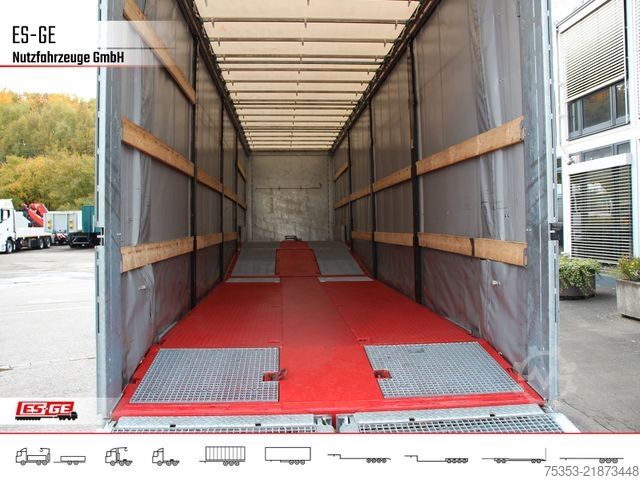 Low loader semitrailer FAYMONVILLE MAX Trailer MAX100 Semi-Tieflader 2tlg. Rampen