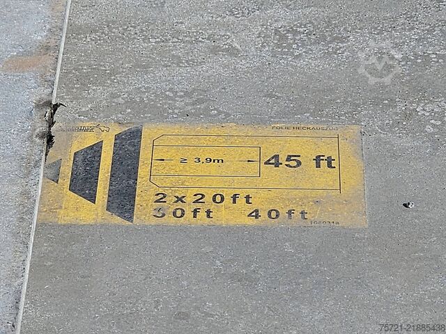 Container transportation SCHMITZ SCF 24G-45' EURO ADR