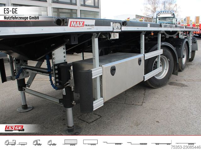 Auflieger mit Arbeitsbühne FAYMONVILLE MAX Trailer MAX410 Ballastauflieger