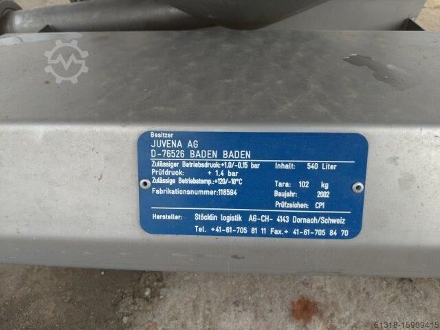 Storage tank 540 litre Stöckling Logistik 540 litre