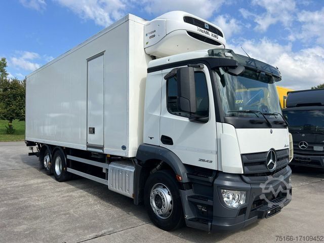 Kühlkoffer-LKW MERCEDES-BENZ ANTOS 2543 L FLEISCH-Kühlkoffer LBW 2 T*ROHRBAHN