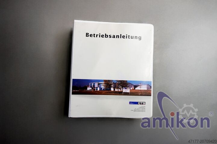 Klimaprüfzelle 5500 Litern (5,5 m³) CTS CW-60/5,5 -60°C bis +100°C