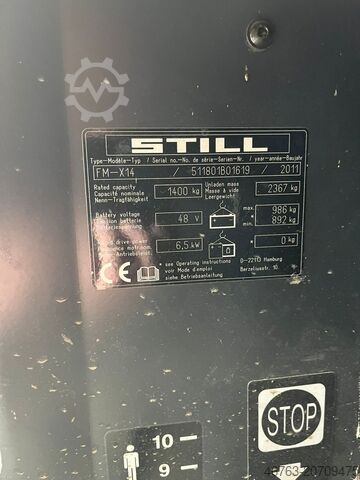 Reach trucks Still FM-X14