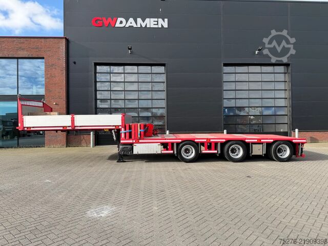 Low loader Emtech NNR48 Lowloader,Extendable,Steeringaxles,11 Mtr.