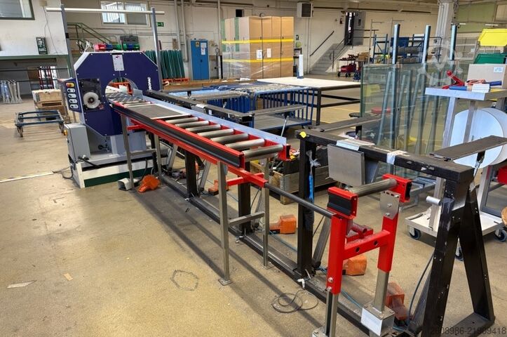 Profile wrapping machine Robopac + feeders Compacta 4