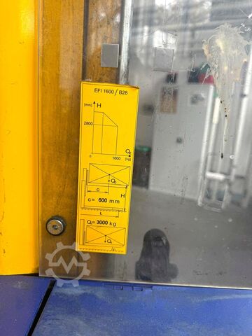 Manual stacker Stöcklin EFI 1600 EX2