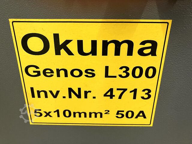 CNC lathe Okuma Genos L 300-M
