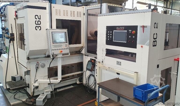 Zahnflankenschleifmaschine Burri BZ 362