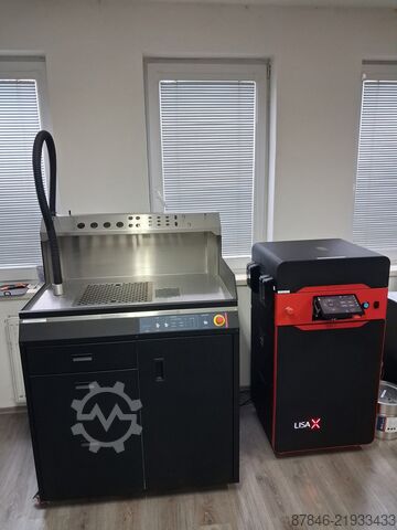 SLS 3D printing Sinterit Lisa X