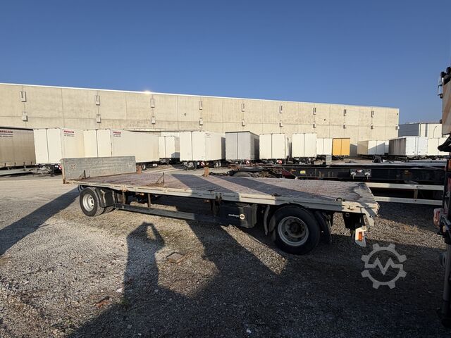 Open trailer Meusburger MPJ-2  2 Achs Pritschenanhänger